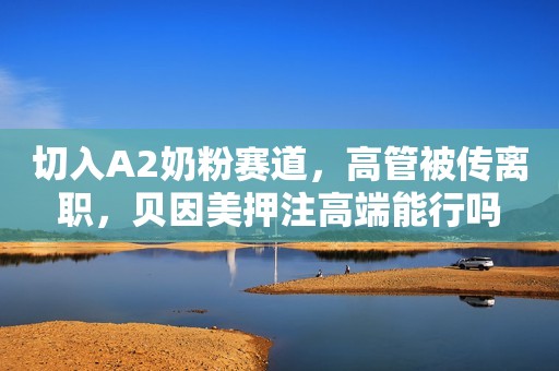 切入A2奶粉赛道，高管被传离职，贝因美押注高端能行吗