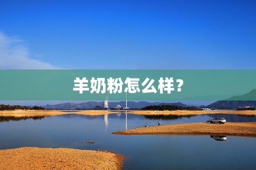 羊奶粉怎么样？