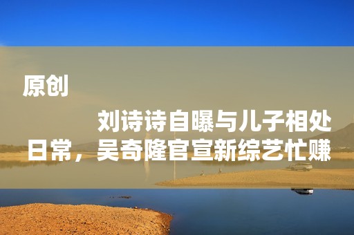 原创
            刘诗诗自曝与儿子相处日常，吴奇隆官宣新综艺忙赚奶粉钱