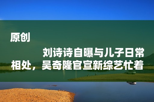 原创
            刘诗诗自曝与儿子日常相处，吴奇隆官宣新综艺忙着挣奶粉钱