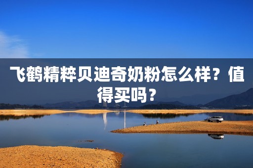 飞鹤精粹贝迪奇奶粉怎么样？值得买吗？