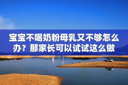 宝宝不喝奶粉母乳又不够怎么办？那家长可以试试这么做