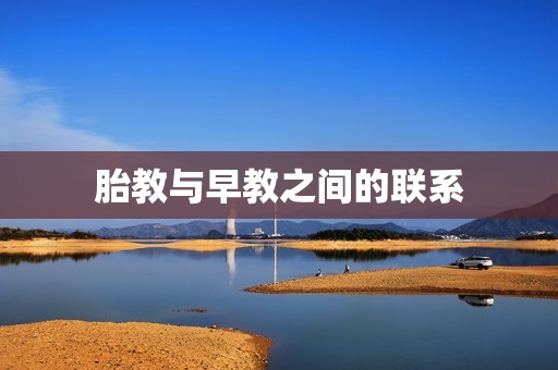 胎教与早教之间的联系
