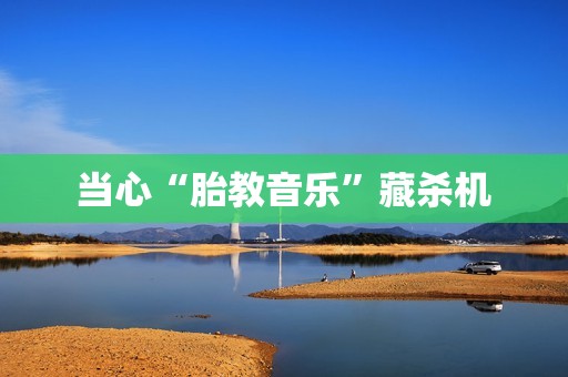 当心“胎教音乐”藏杀机