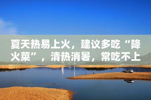 夏天热易上火，建议多吃“降火菜”，清热消暑，常吃不上火