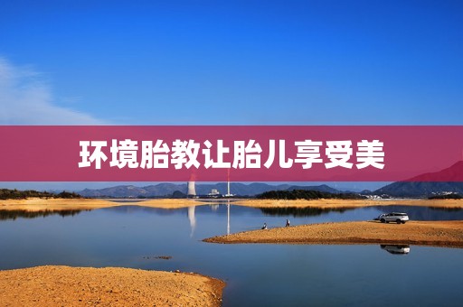 环境胎教让胎儿享受美