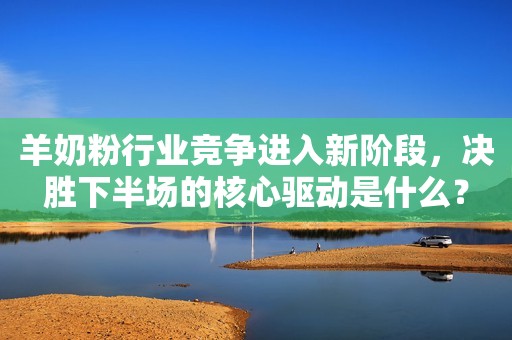 羊奶粉行业竞争进入新阶段，决胜下半场的核心驱动是什么？