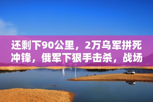 还剩下90公里，2万乌军拼死冲锋，俄军下狠手击杀，战场一片火