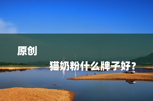 原创
            猫奶粉什么牌子好？