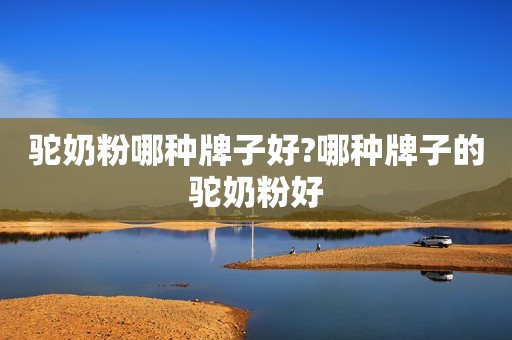 驼奶粉哪种牌子好?哪种牌子的驼奶粉好
