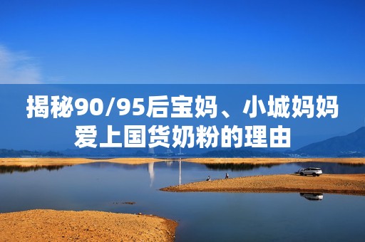 揭秘90/95后宝妈、小城妈妈爱上国货奶粉的理由