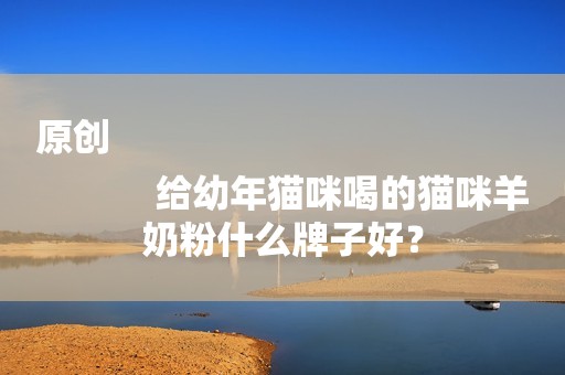 原创
            给幼年猫咪喝的猫咪羊奶粉什么牌子好？