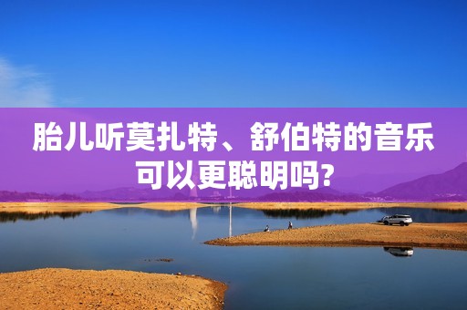 胎儿听莫扎特、舒伯特的音乐可以更聪明吗?