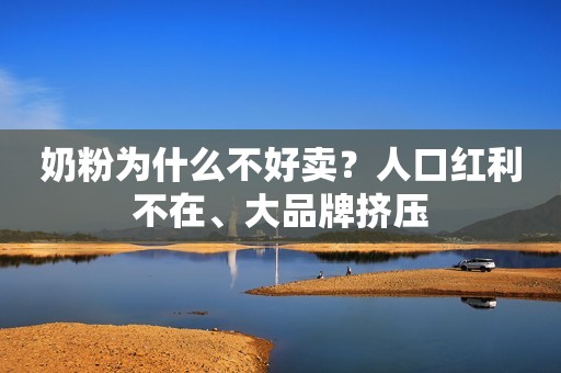 奶粉为什么不好卖？人口红利不在、大品牌挤压