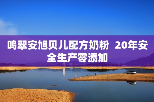 鸣翠安旭贝儿配方奶粉  20年安全生产零添加