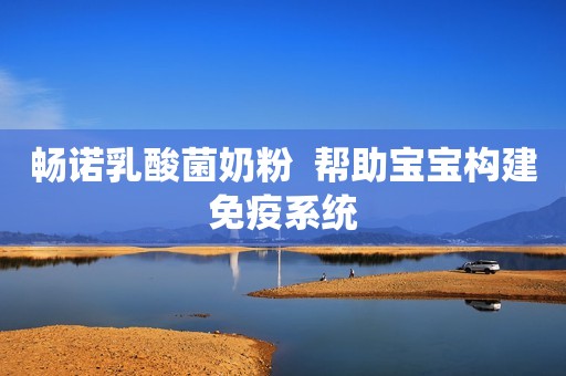 畅诺乳酸菌奶粉  帮助宝宝构建免疫系统