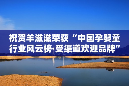 祝贺羊滋滋荣获“中国孕婴童行业风云榜·受渠道欢迎品牌”荣誉称号