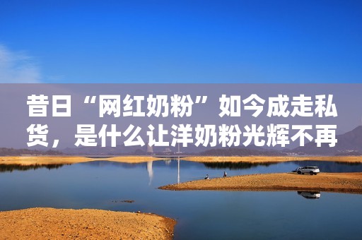 昔日“网红奶粉”如今成走私货，是什么让洋奶粉光辉不再？