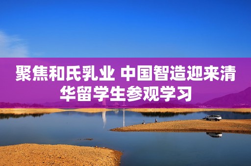 聚焦和氏乳业 中国智造迎来清华留学生参观学习
