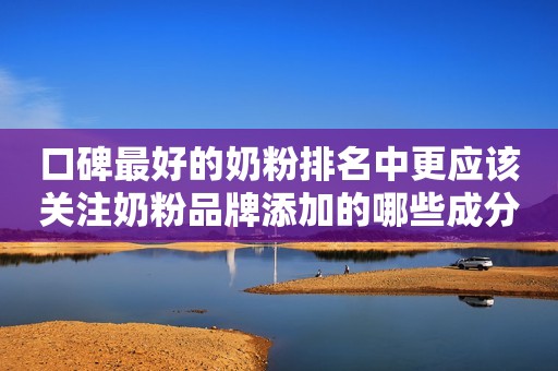 口碑最好的奶粉排名中更应该关注奶粉品牌添加的哪些成分？