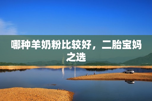 哪种羊奶粉比较好，二胎宝妈之选