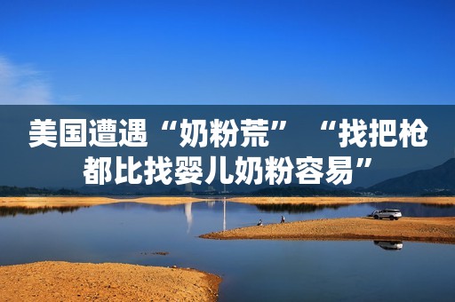 美国遭遇“奶粉荒” “找把枪都比找婴儿奶粉容易”