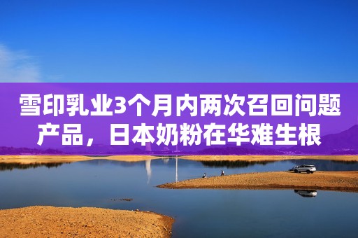 雪印乳业3个月内两次召回问题产品，日本奶粉在华难生根