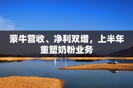 蒙牛营收、净利双增，上半年重塑奶粉业务