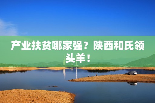 产业扶贫哪家强？陕西和氏领头羊！