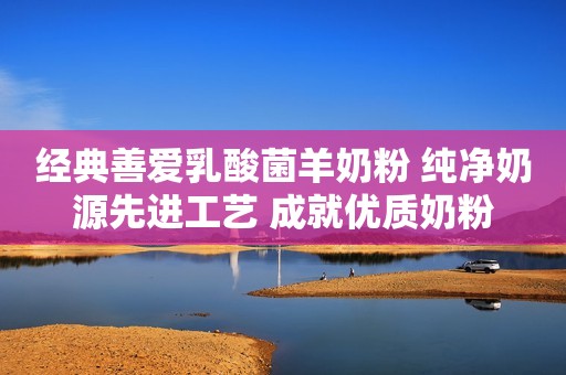 经典善爱乳酸菌羊奶粉 纯净奶源先进工艺 成就优质奶粉