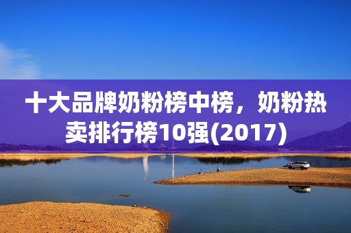 十大品牌奶粉榜中榜，奶粉热卖排行榜10强(2017)