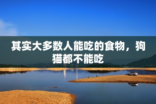 其实大多数人能吃的食物，狗猫都不能吃