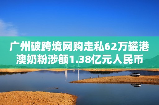 广州破跨境网购走私62万罐港澳奶粉涉额1.38亿元人民币