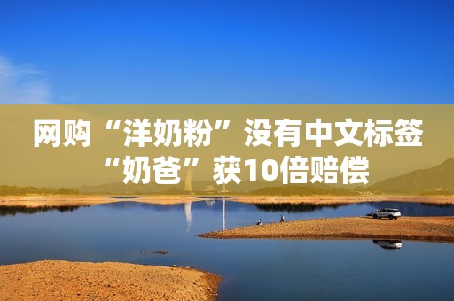 网购“洋奶粉”没有中文标签 “奶爸”获10倍赔偿