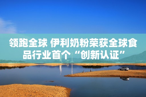 领跑全球 伊利奶粉荣获全球食品行业首个“创新认证”