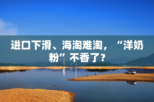 进口下滑、海淘难淘，“洋奶粉”不香了？
