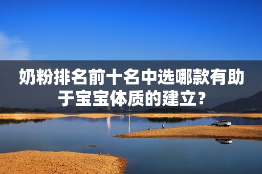 奶粉排名前十名中选哪款有助于宝宝体质的建立？