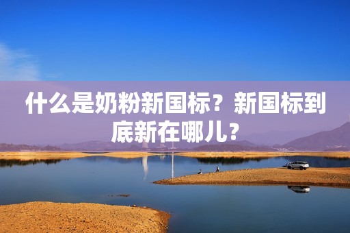 什么是奶粉新国标？新国标到底新在哪儿？
