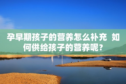 孕早期孩子的营养怎么补充  如何供给孩子的营养呢？