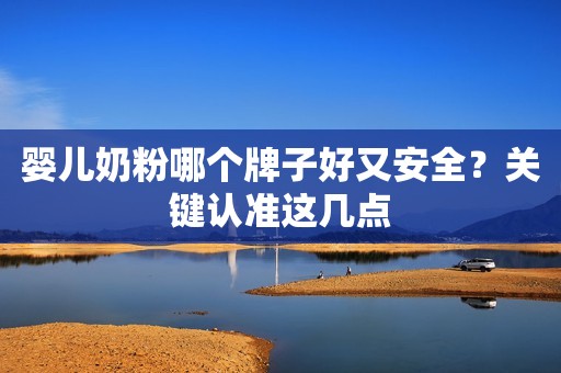婴儿奶粉哪个牌子好又安全？关键认准这几点