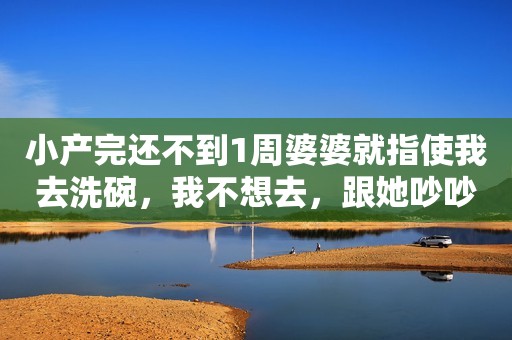 小产完还不到1周婆婆就指使我去洗碗，我不想去，跟她吵吵起来了，老公就坐在沙发扒拉手机，看都不看我俩一眼。气得我一把夺过他手机摔在地上，他这才站了起来，跟我说不想过了就离，天天鸡飞狗跳折腾谁！  我和老公是经人介绍认识的，相亲那会儿已经31岁了，父母心急，谈了不到半年就结婚了。婚后我才发现他特别窝囊，什么事情都扛不起来，三十好几的人了，凡事都听父母的，为此我们俩经常吵吵。  两个月前我发现自己怀孕了，孕酮低医生建议吃药打针，婆婆非说孕妇不能吃药，让我吃她的保胎偏方，结果没多久再去检查孩子就没有胎心