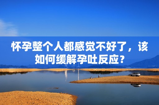 怀孕整个人都感觉不好了，该如何缓解孕吐反应？