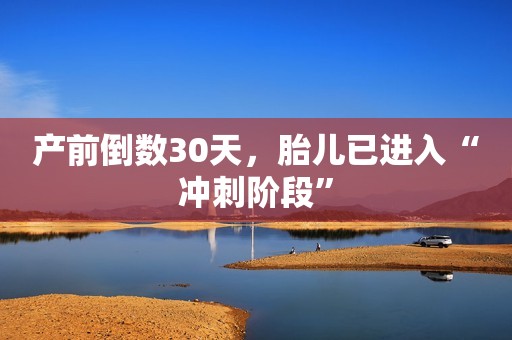 产前倒数30天，胎儿已进入“冲刺阶段”