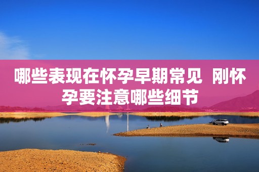 哪些表现在怀孕早期常见  刚怀孕要注意哪些细节