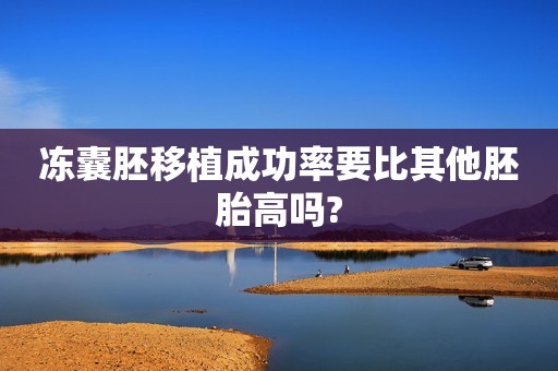 冻囊胚移植成功率要比其他胚胎高吗?