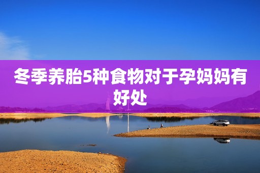 冬季养胎5种食物对于孕妈妈有好处