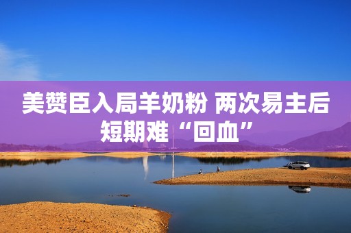美赞臣入局羊奶粉 两次易主后短期难“回血”