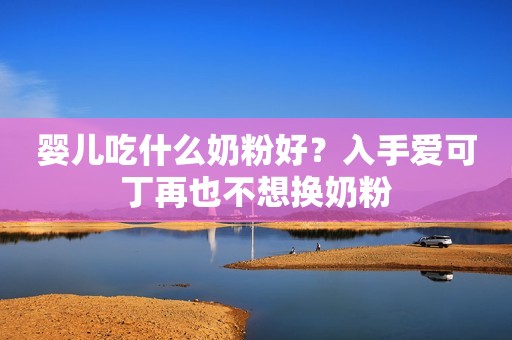 婴儿吃什么奶粉好？入手爱可丁再也不想换奶粉
