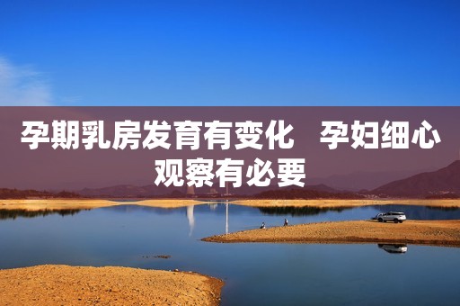 孕期乳房发育有变化   孕妇细心观察有必要