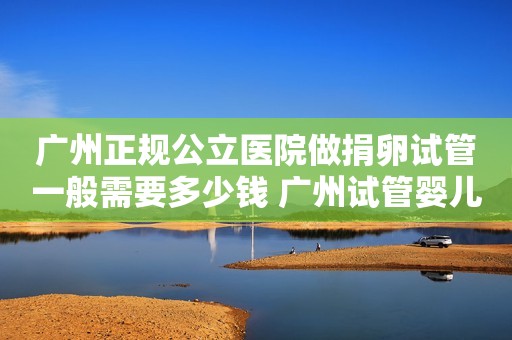 广州正规公立医院做捐卵试管一般需要多少钱 广州试管婴儿技术有哪些优势